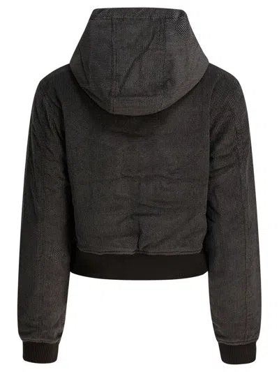 Our Legacy Coast Quilted Corduroy Jacket In Black