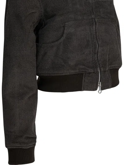 Our Legacy Coast Quilted Corduroy Jacket In Black