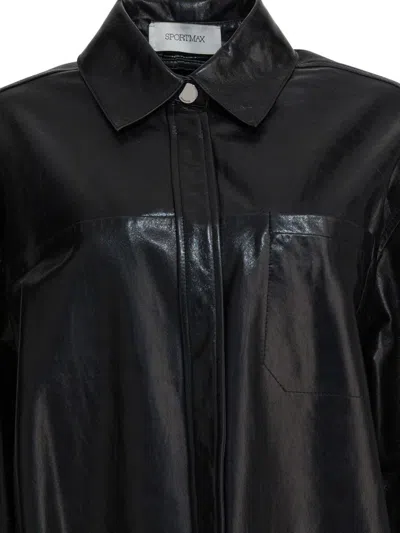 Sportmax Shirts In Black