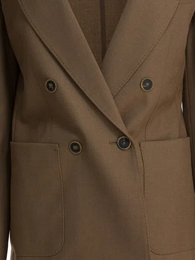 Max Mara Jackets & Coats In Brown