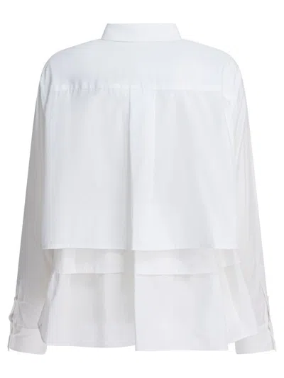 Sacai Shirts In White