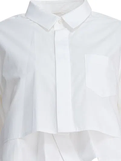 Sacai Shirts In White