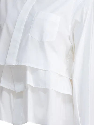 Sacai Shirts In White