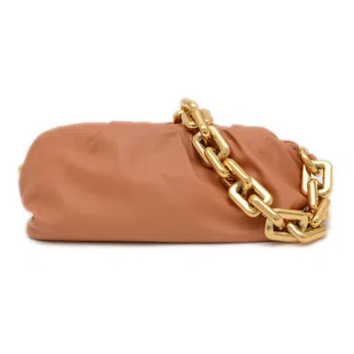 Pre-owned Bottega Veneta Brown Leather Pouch Shoulder Bag ()