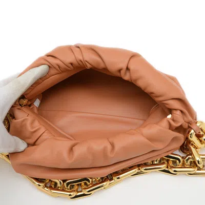 Pre-owned Bottega Veneta Brown Leather Pouch Shoulder Bag ()