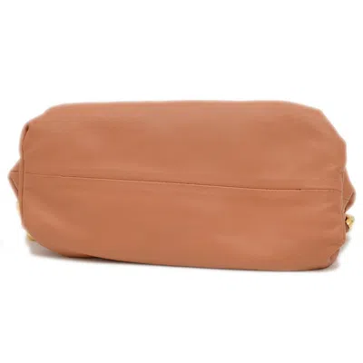 Pre-owned Bottega Veneta Brown Leather Pouch Shoulder Bag ()