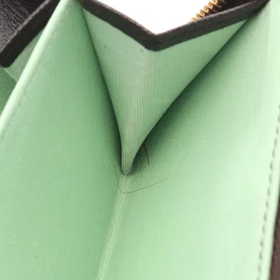 Pre-owned Bvlgari Brown Leather Long Wallet (bi-fold) ()