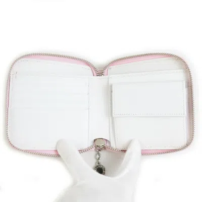 Pre-owned Bvlgari Light Pink Canvas Wallet (bi-fold) ()