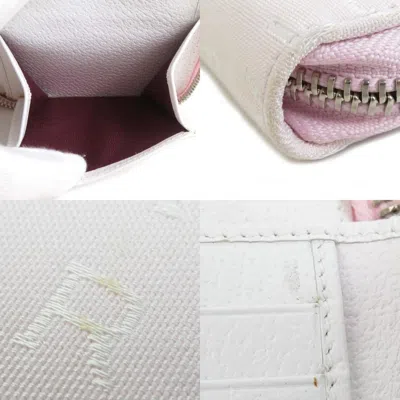 Pre-owned Bvlgari Light Pink Canvas Wallet (bi-fold) ()