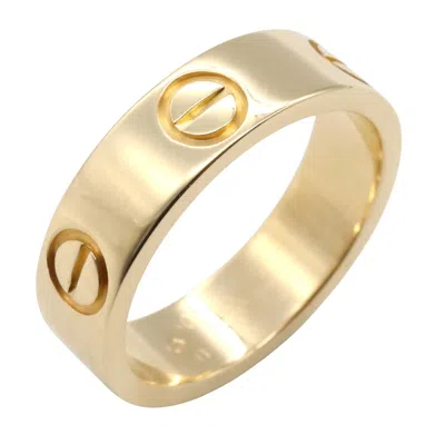 Pre-owned Cartier Gold Yellow Gold (18k) Band Ring ()