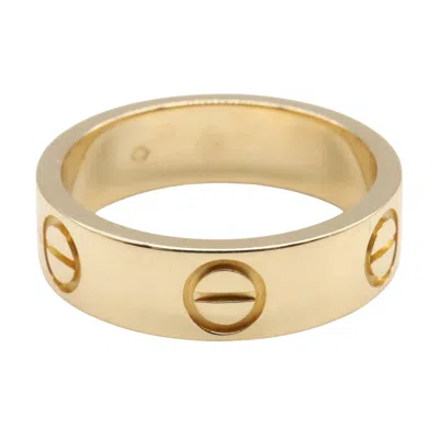 Pre-owned Cartier Gold Yellow Gold (18k) Band Ring ()