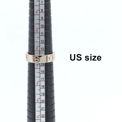 Pre-owned Cartier Silver White Gold (18k) Band Ring ()