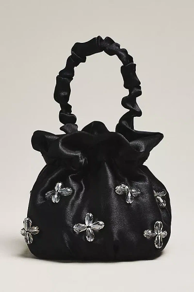 Suryo Sula Mini Dumpling Satchel In Black