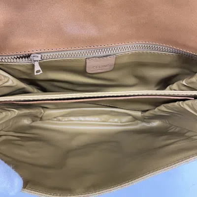 Pre-owned Celine Brown Pvc Shoulder Bag ()