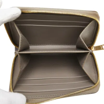 Pre-owned Celine Grayish Leather Wallet (bi-fold) ()