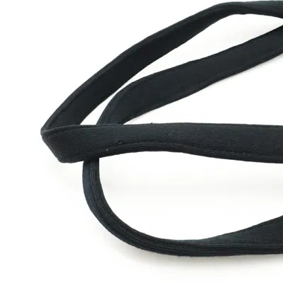 Pre-owned Chanel Black Cotton Shoulder Bag Tote Bag ()