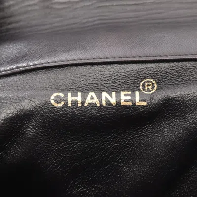 Pre-owned Chanel Black Leather Backpack ()