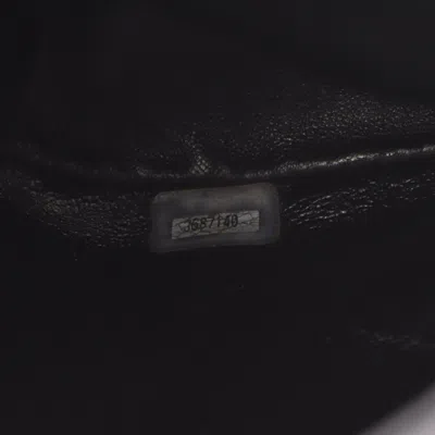 Pre-owned Chanel Black Leather Backpack ()