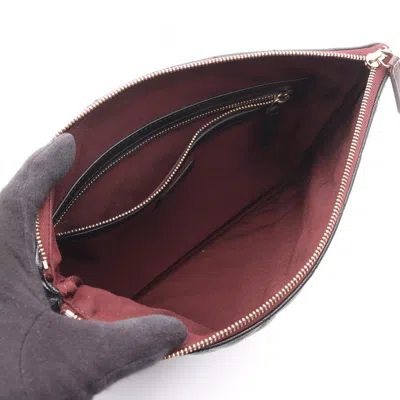 Pre-owned Chanel Black Leather Clutch Bag ()