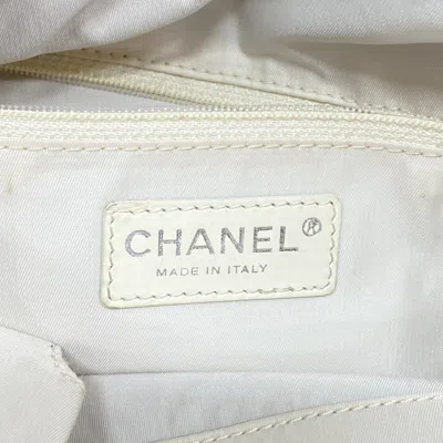 Pre-owned Chanel Gold Canvas Tote Bag ()