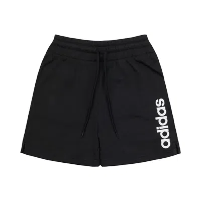 Adidas Originals (wmns) Adidas Essentials Linear French Terry Shorts 'black White'