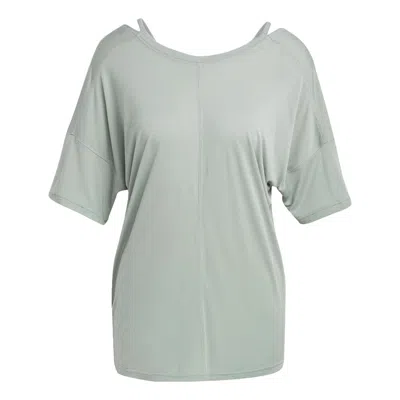 Adidas Originals (wmns) Adidas Yoga Studio Oversized T-shirt Asia Sizing 'green'