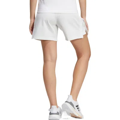 Adidas Originals (wmns) Adidas Solid Color Logo Casual Shorts 'white'