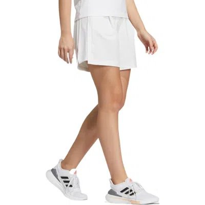 Adidas Originals (wmns) Adidas Solid Color Logo Casual Shorts 'white'