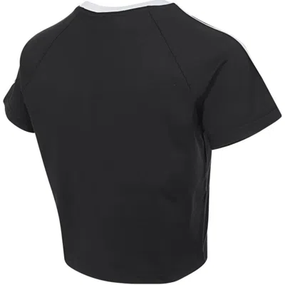 Adidas Originals 3-stripes Baby T-shirt In Black