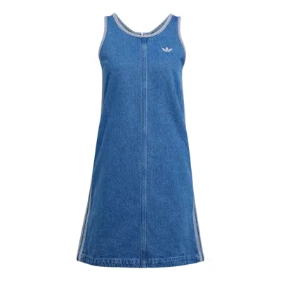 Adidas Originals (wmns) Adidas Denim 3s Dress 'blue'