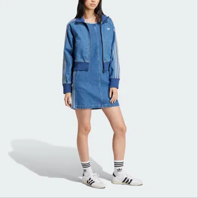 Adidas Originals (wmns) Adidas Denim 3s Dress 'blue'