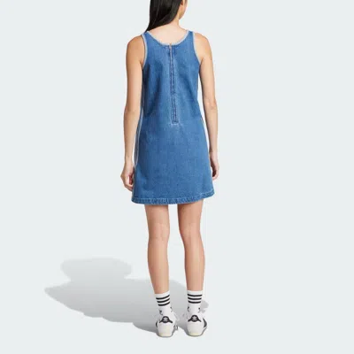Adidas Originals (wmns) Adidas Denim 3s Dress 'blue'