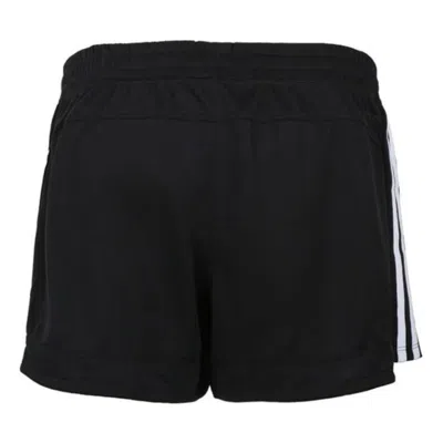 Adidas Originals Adidas Training Plus 3 Stripe Pacer Shorts In Black In Multi