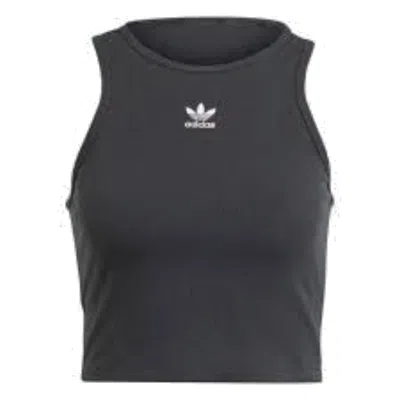 Adidas Originals (wmns) Adidas Essentials Rib Tank Top Asia Sizing 'black'