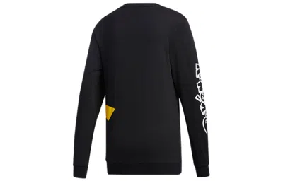 Adidas Originals (wmns) Adidas X Pokemon Logo Printing Round-neck Swea Black