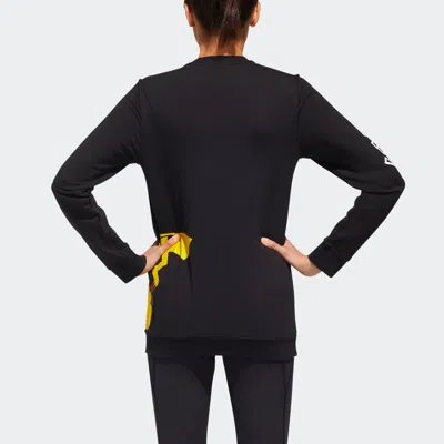 Adidas Originals (wmns) Adidas X Pokemon Logo Printing Round-neck Swea Black