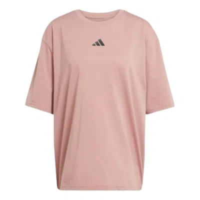 Adidas Originals (wmns) Adidas Climacool One Rep At A Time Training Graphic T-shirt 'pink'