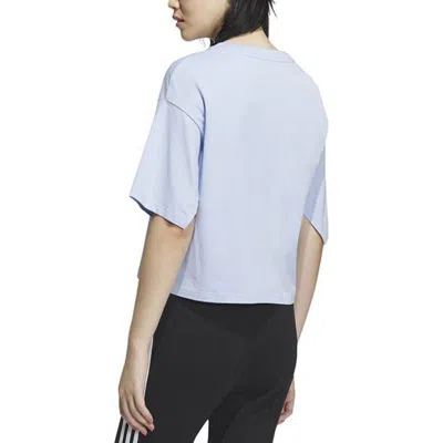 Adidas Originals (wmns) Adidas Neo Move Forward T-shirt 'purple' In Blue