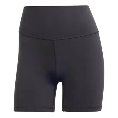 Adidas Originals (wmns) Adidas All Me 5-inch Short Leggings 'black' In Blue