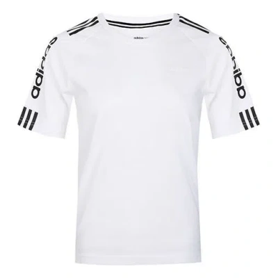 Adidas Originals (wmns) Adidas Neo W Esntl 3s T Sports Short Sleeve White