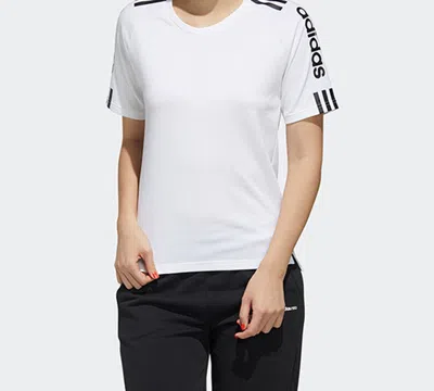 Adidas Originals (wmns) Adidas Neo W Esntl 3s T Sports Short Sleeve White