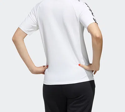 Adidas Originals (wmns) Adidas Neo W Esntl 3s T Sports Short Sleeve White