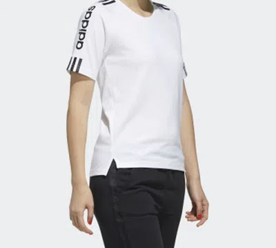 Adidas Originals (wmns) Adidas Neo W Esntl 3s T Sports Short Sleeve White