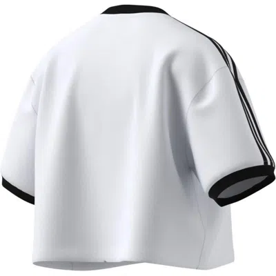Adidas Originals (wmns) Adidas 3s Loose Crop Top 'white'