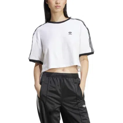 Adidas Originals (wmns) Adidas 3s Loose Crop Top 'white'