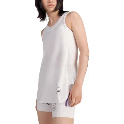 Adidas Originals (wmns) Adidas By Stella Mccartney Made To Be Remade Running Tank Top 'white'