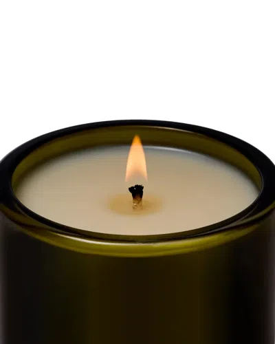 Flamingo Estate Douglas Fir & Ancient Vetiver Candle In Green