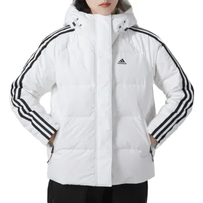 Adidas Originals (wmns) Adidas Three Stripes Puffer Down Jackets 'white'