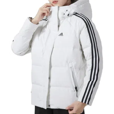 Adidas Originals (wmns) Adidas Three Stripes Puffer Down Jackets 'white'