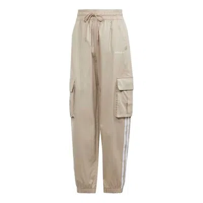 Adidas Originals (wmns) Adidas Cargo Pants 'beige' In Neutral